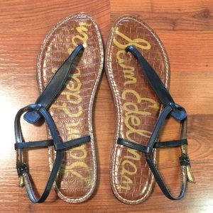 Sam Edleman Gigi Sandals, Black Leather 10